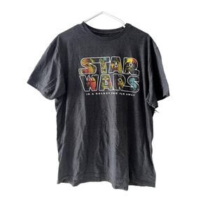 STAR WARS In A Galaxy Far Away T Shirt MAD Engine Sz XL Gray Unused Condition